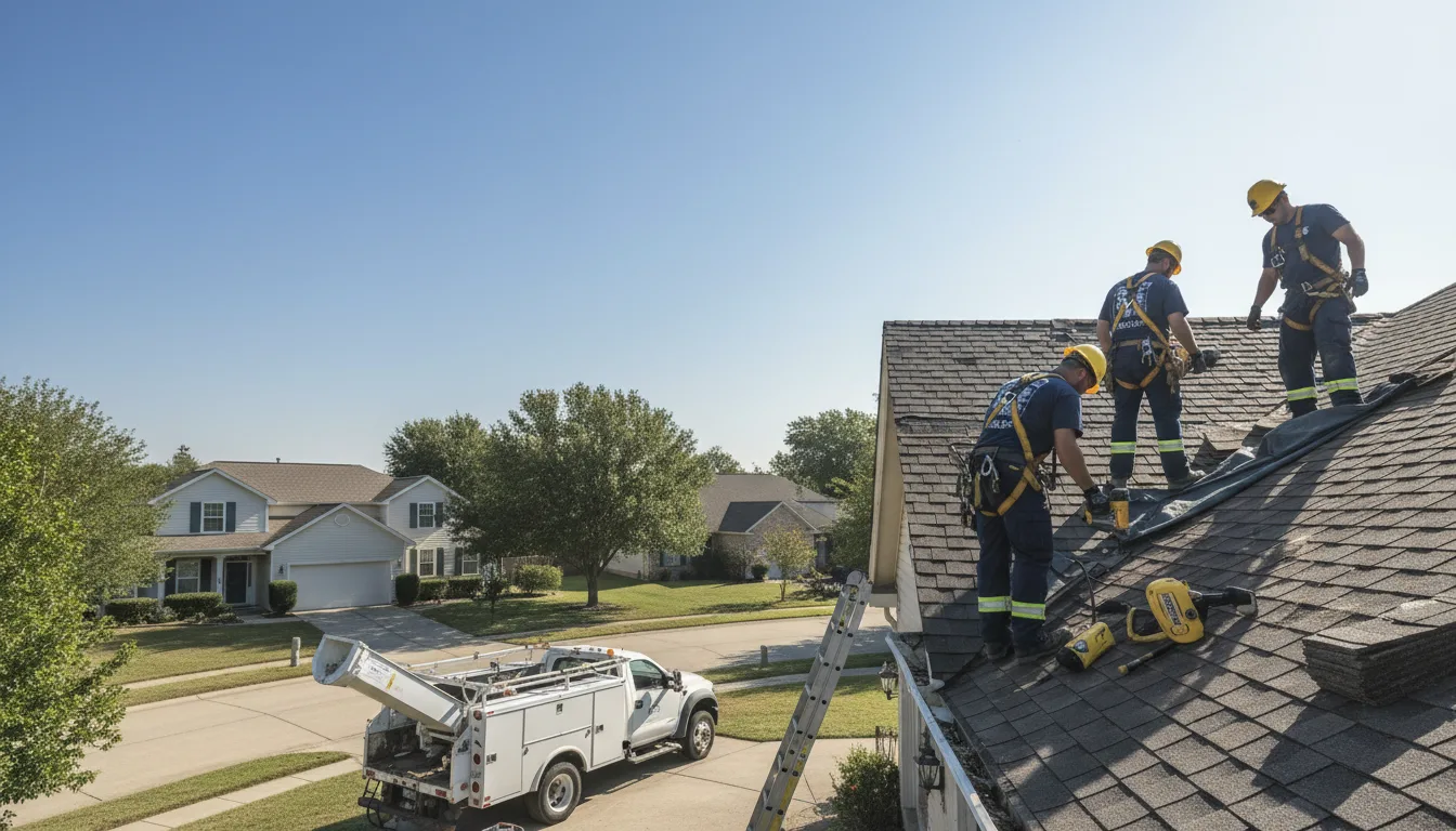Storm Damage Roof Repair in Snellville, GA